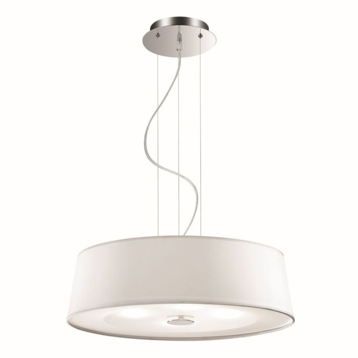 Suspension Ideal Lux HILTON Transparent 75501 Lampe Fr