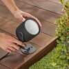 Spot Spot de jardin Luminaires Philips LED Noir, 1 lumière, Changeur de couleurs