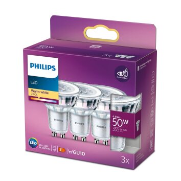 Lampe à LED Master GU10 - 3,7W - 3000K dimmable de Philips acheter en ligne