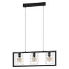 Suspension Eglo-Leuchten JUBILY Noir, 3 lumières