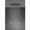 Suspension Trio-Leuchten Franklin LED Anthracite, 2 lumières