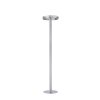 Lampadaire Paul-Neuhaus Q-VITO LED Acier brossé, 3 lumières, Télécommandes