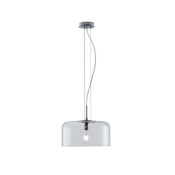 Suspension Luce-Design Gibus Chrome, 1 lumière