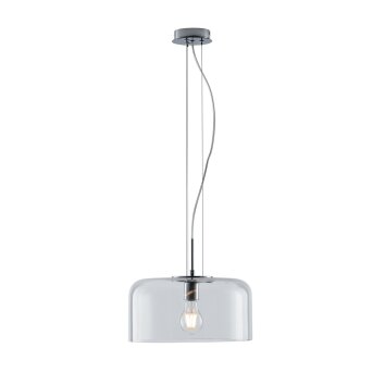 Suspension Luce-Design Gibus Chrome, 1 lumière