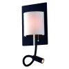 Applique murale Luce-Design Pop LED Noir, 2 lumières