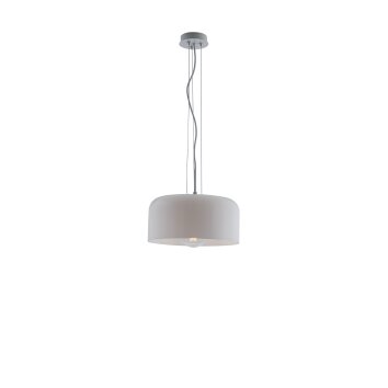 Suspension Luce-Design Gibus Blanc, 1 lumière