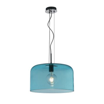 Suspension Luce-Design Gibus Chrome, 1 lumière