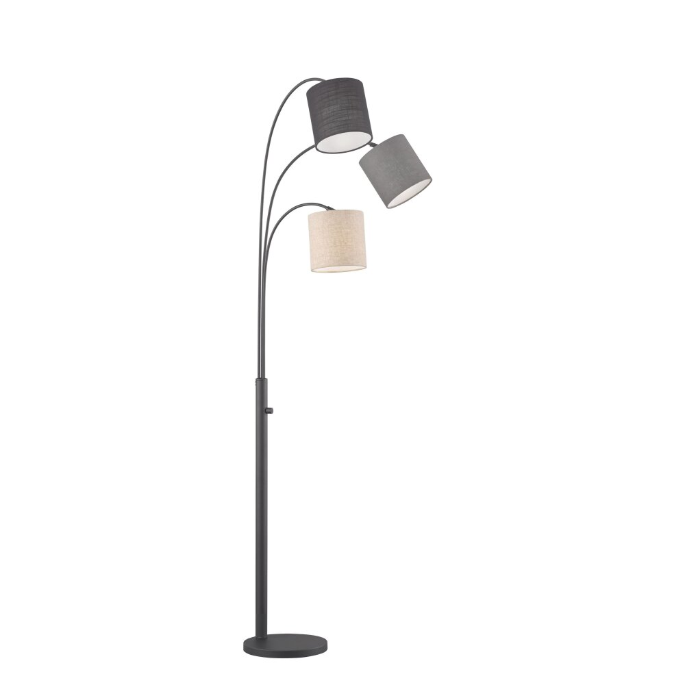 Lampadaire Bernardino Nickel mat H3368336