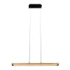 Suspension Luce-Design SOLARIS LED Écru, Noir, 1 lumière