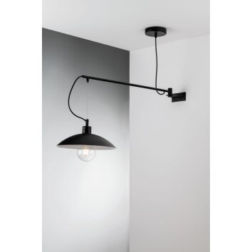 Applique murale Luce-Design ELDORADO Noir, 1 lumière