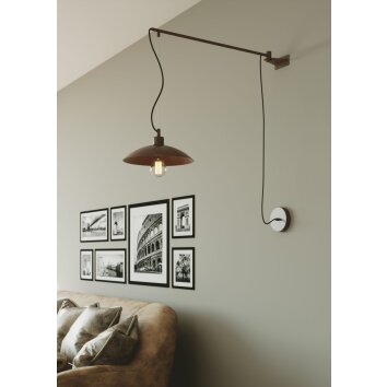 Applique murale Luce-Design ELDORADO Bronze, 1 lumière