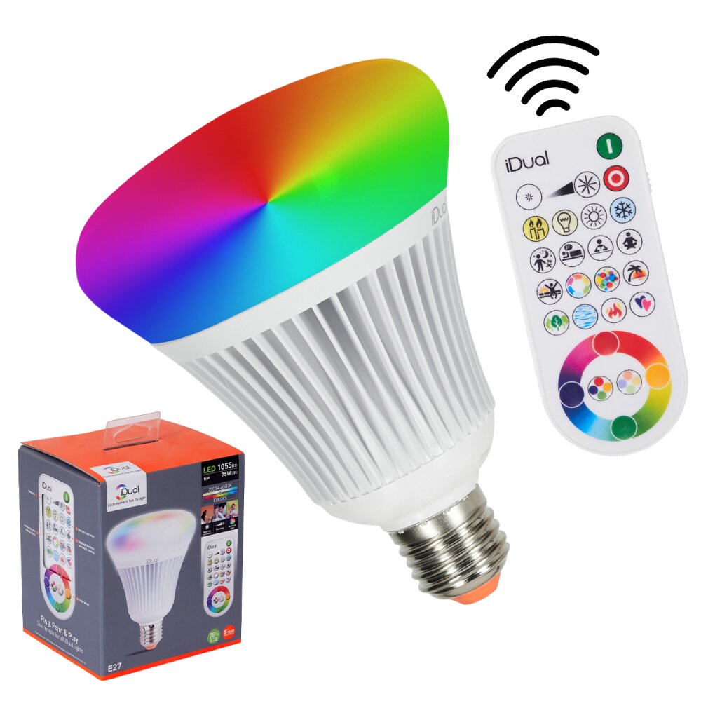 2 ampoules E27 filament LED 806 lm avec détecteur de luminosité