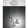 Suspension Fabas Luce Tris Blanc, 3 lumières