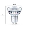 Philips Classic Lot de 6 LED GU10 4,6 watt 2700 kelvin 355 lumen