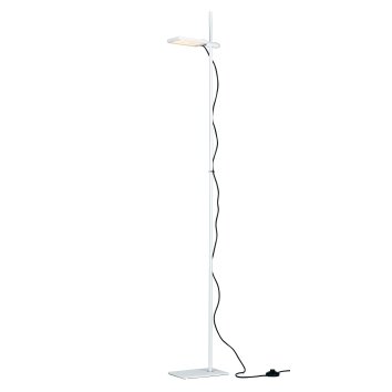 Lampadaire Luce Design Book LED Blanc, 1 lumière