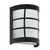 Applique murale d'extérieur Eglo CERNO LED Noir, 1 lumière