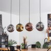 Suspension  Cabreiro Anthracite, 4 lumières