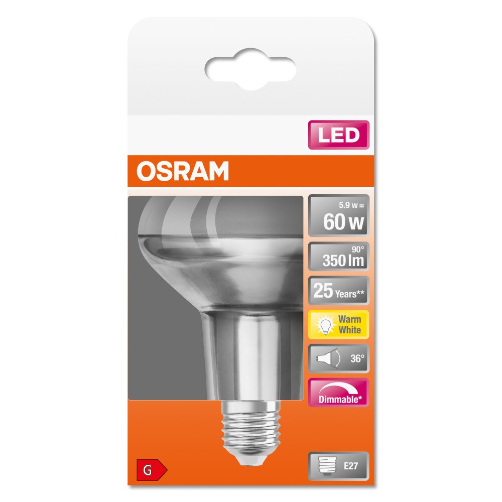 Ampoule à intensité variable LED SUPERSTAR E27/20W/230V 2700K - Osram