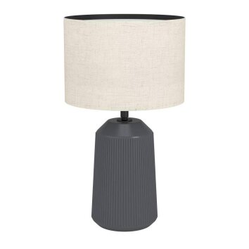 Lampe de table Eglo CAPALBIO Gris, 1 lumière