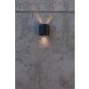 Applique murale d'extérieur Lutec Beams LED Noir, 1 lumière