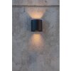 Applique murale d'extérieur Lutec Beams LED Noir, 1 lumière