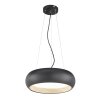 Suspension SCHÖNER WOHNEN-Kollektion Wood LED Couleur bois, Noir, 1 lumière