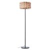 Lampadaire Brilliant Woodline Noir, 1 lumière