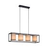 Suspension Leuchten Direkt RAVEN Noir, 4 lumières