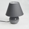 Lampe de table Bodin Gris, 1 lumière