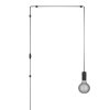 Suspension Eglo PINETINA Noir, 1 lumière