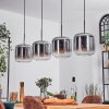 Lauden Suspension Chrome, Clair, 4 lumières