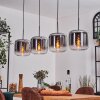 Lauden Suspension Chrome, Clair, 4 lumières