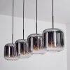 Lauden Suspension Chrome, Clair, 4 lumières