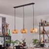 Bauro Suspension Noir, 3 lumières