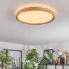 Sofo Plafonnier LED Blanc, 1 lumière, Télécommandes