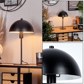 Lampe Champignon  Sandvig Lampe à poser Noir, 1 lumière