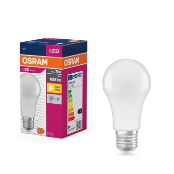 Luminaires Osram E27 LED 10 Watt blanc chaud 1055 Lumen