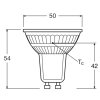 Luminaires Osram GU10 LED 2.6 Watt blanc chaud 230 Lumen