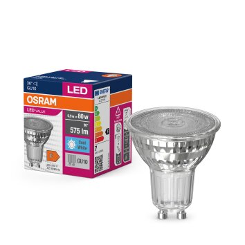 Luminaires Osram GU10 LED 6.9 Watt blanc neutre 575 Lumen