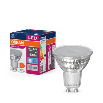 Luminaires Osram GU10 LED 6.9 Watt blanc neutre 620 Lumen