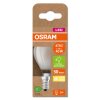 Luminaires Osram E14 LED 2.5 Watt blanc chaud 470 Lumen