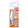 Luminaires Osram E14 LED 2.2 Watt blanc chaud dimmable 300 Lumen