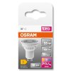 Luminaires Osram GU10 LED 4.2 Watt blanc chaud 400 Lumen