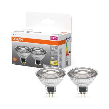 Luminaires Osram LED 2.6 Watt blanc chaud 210 Lumen