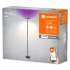 Wifi Lampadaire Luminaires Ledvance LED Noir, 1 lumière, Changeur de couleurs