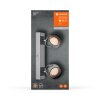 Decor Plafonnier Luminaires Ledvance LED Argenté, 2 lumières