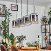 Lauden Suspension Clair, Fumé, 4 lumières