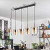 Parane Suspension Ambre, Clair, 4 lumières