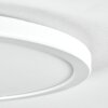 Endrup Plafonnier LED Blanc, 1 lumière