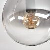 Gastor Plafonnier, Boule lumineuse Ambre, Clair, Fumé, 6 lumières